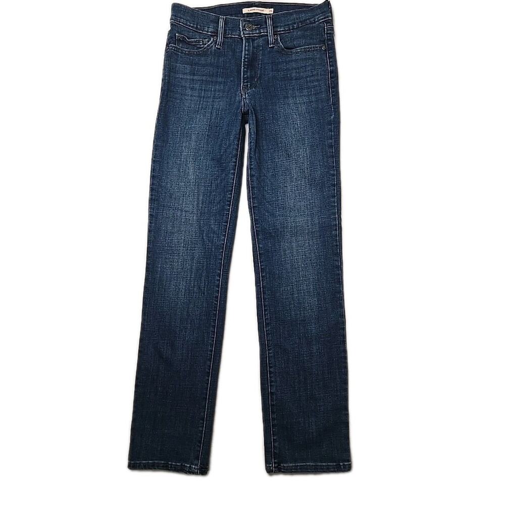 Levi Strauss & Co Slimming Straight Women's Jeans 26 (29"‎ Inseam)